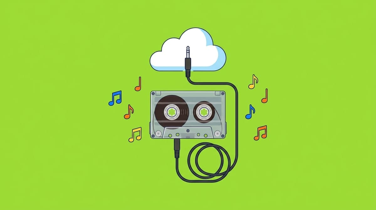 Studio monitor speakers on a desk with audio files open on screen