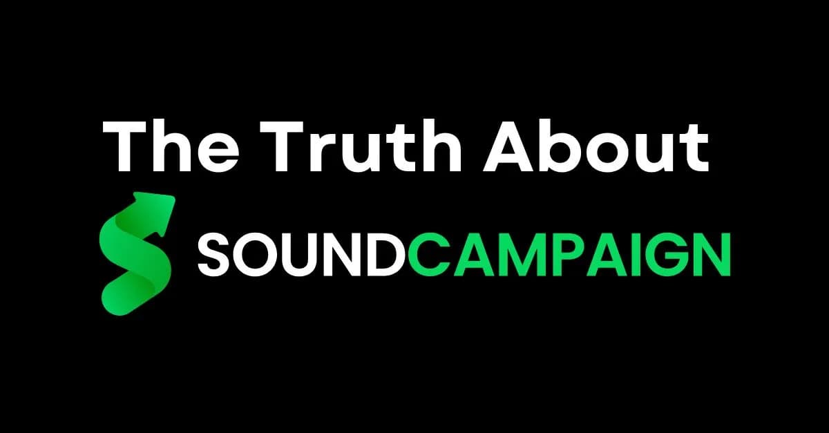 SoundCampaign review cover with the SoundCampaign logo and the headline 'The Truth About SoundCampaign'